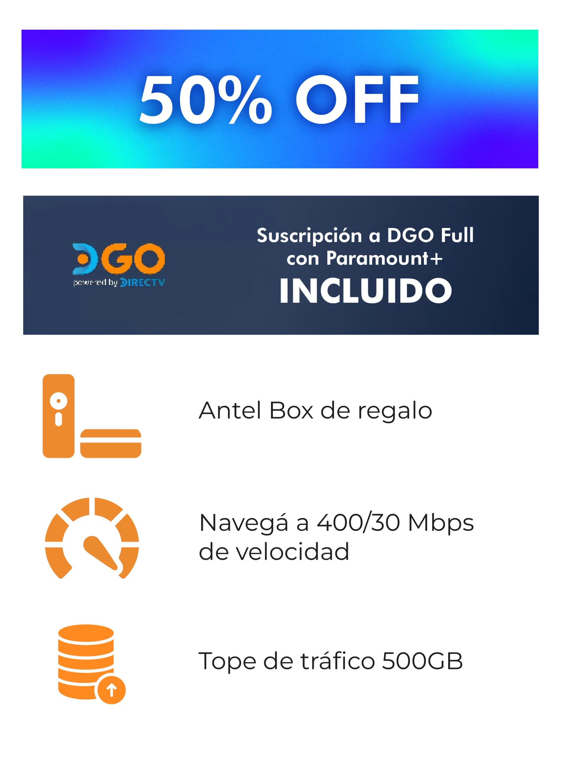 Fibra DGO 2 Beneficios